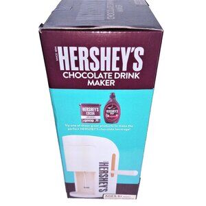 Hershey's Chocolate Drink Maker Hot or Cold Drinks Color White FB39508